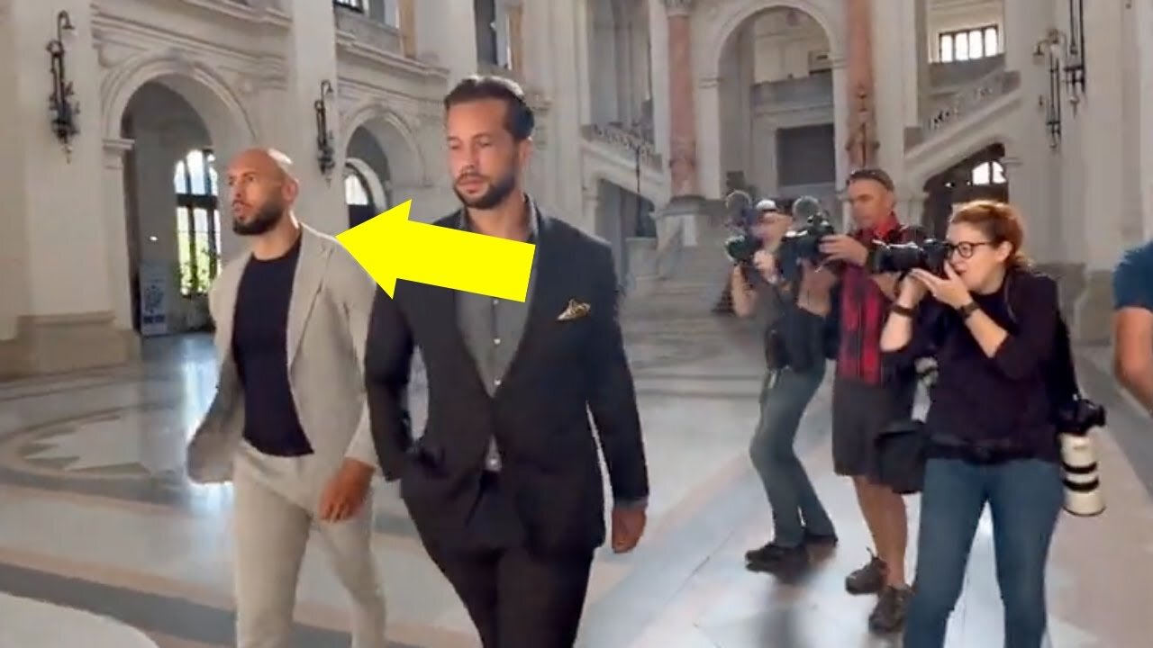 Journalist Challenges Tate Outside the Courthouse