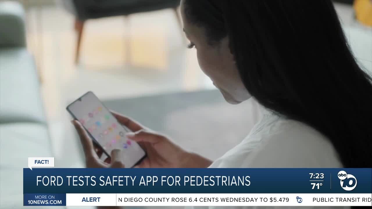 Fact or Fiction: Ford tests safety app for pedestrians?