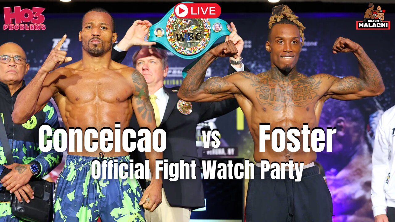 Don't Miss Out on Robson Conceicao vs O'Shaquie Foster Fight Watch Party