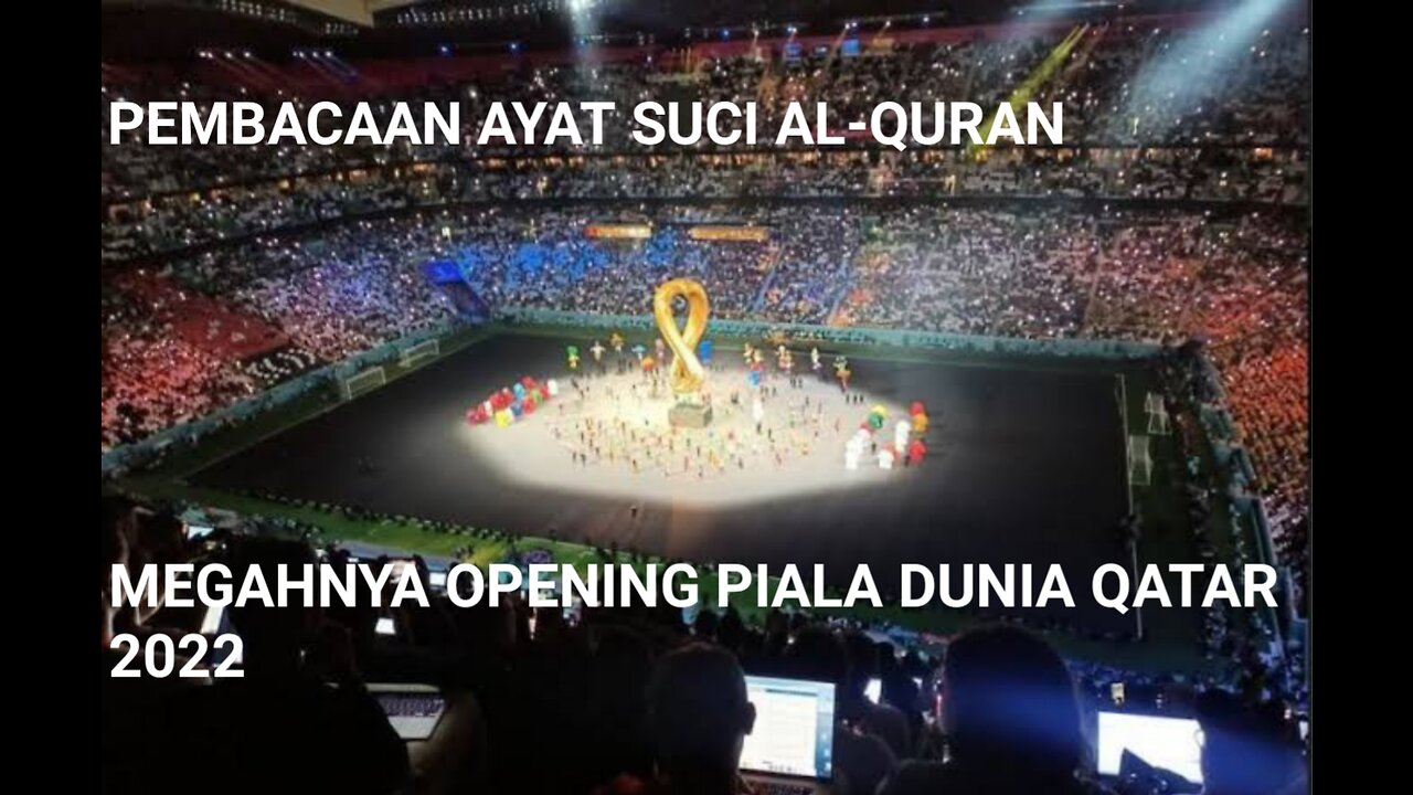 THE 2022 QATAR WORLD CUP OPENING WAS GREAT!!!