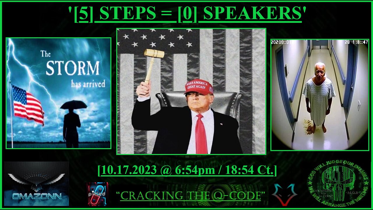 "CRACKING THE Q-CODE" - '[5] STEPS = [0] SPEAKERS'