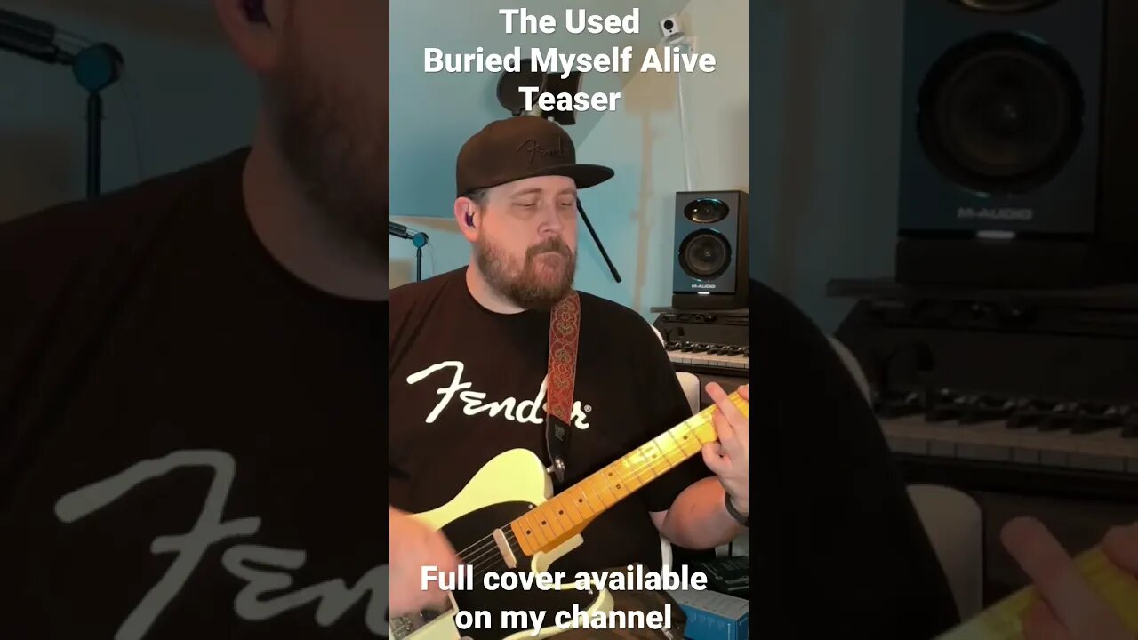 The Used - Buried Myself Alive Guitar Cover Teaser