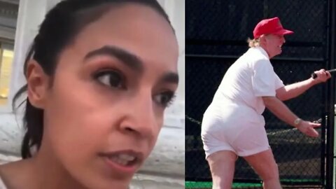 AOC in heat wanting some MAGA in her life.😂😂😂