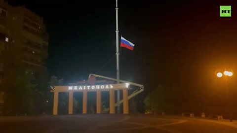 In Melitopol, The Russian Flag Was Raised On Victory Square 🇷🇺!