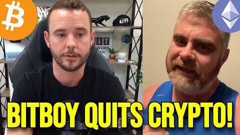 Ben Armstrong RAGE QUITS Crypto After Getting Arrested! (Bitboy Crypto Crisis)