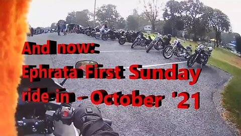 Ephrata Pennsylvania First Sunday ride-in. Honda NT700V makes a lovely noise