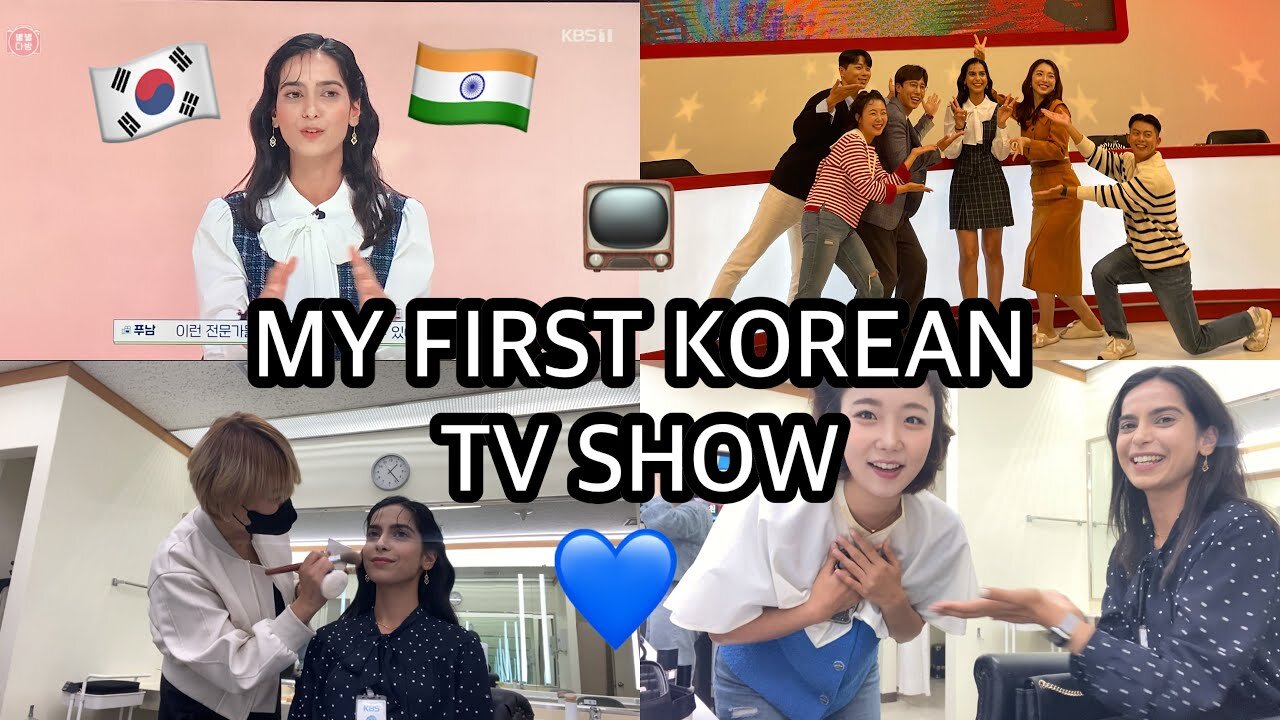 My first Korean tv show vlog