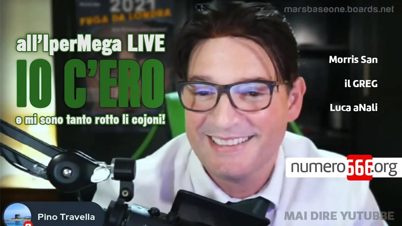 MAI DIRE YUTUBBE Presenta: "All'iper mega Live IO C'ERO (E mi sono tanto rotto li cojoni)