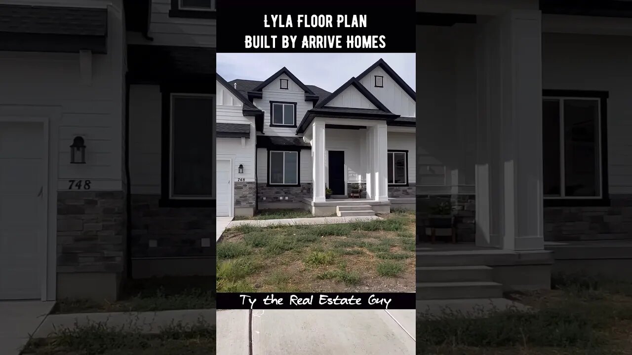 Home Tour of the Lyla - Arive Homes UTAH #utahhomes