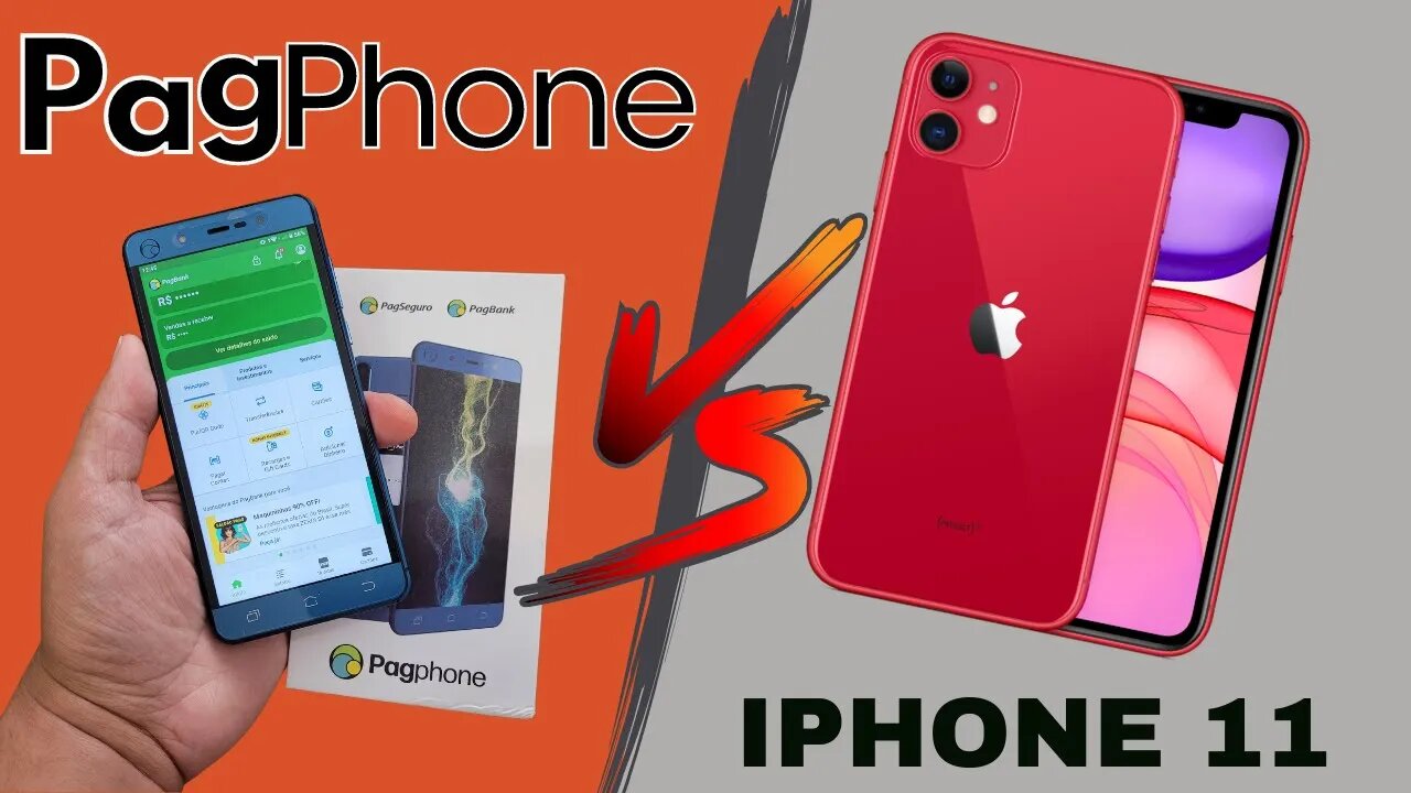 PagPhone vs Iphone 11! Teste Injusto 2! Abertura de aplicativos!