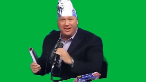 Green Screen – ALEX JONES TIN FOIL