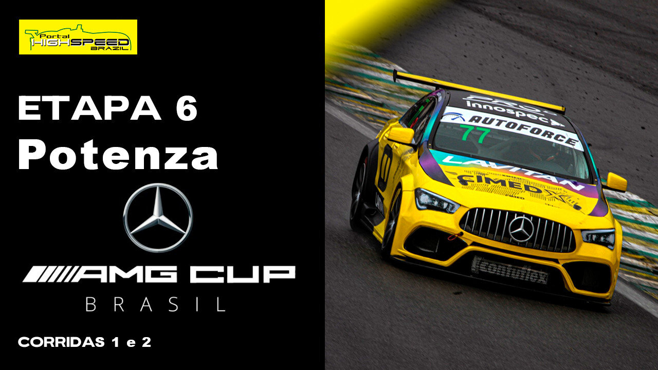 🔴 AMG CUP BRASIL | Corridas 1 e 2 | 6ª Etapa 2023 - Potenza (MG) | Ao Vivo