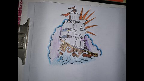 HOW TO DRAW SHIP ||VERY EASY