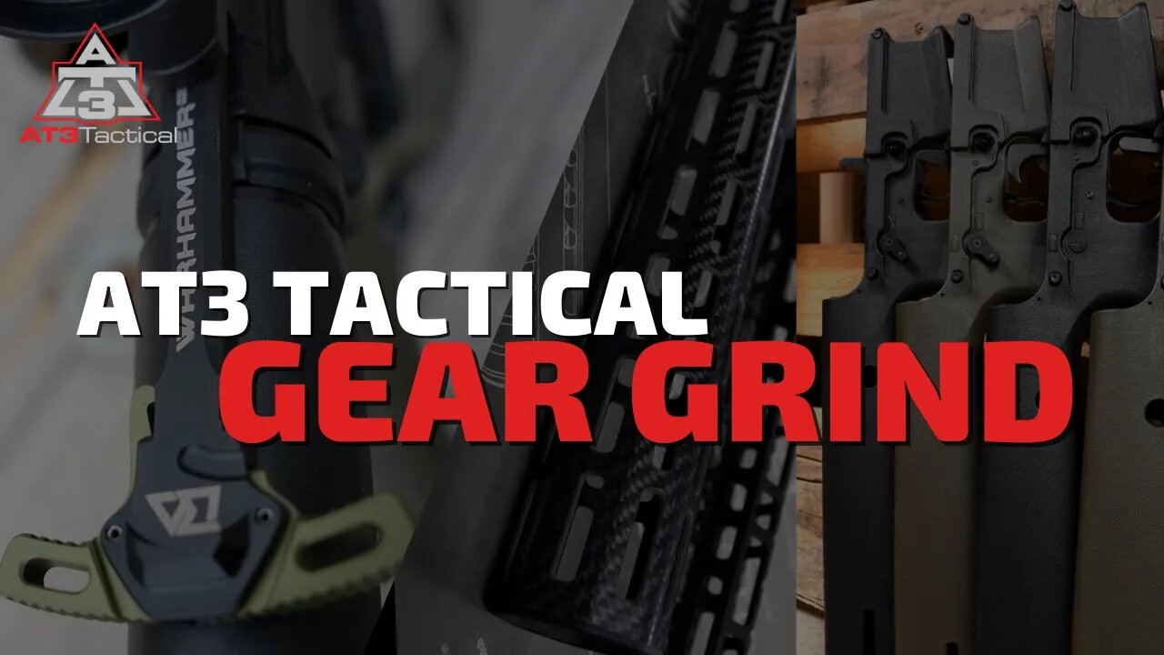 AR15 Polymer Lowers, AR-15 Charging Handles & Lightweight Carbon Fiber Handguards. | AT3 Gear Grind