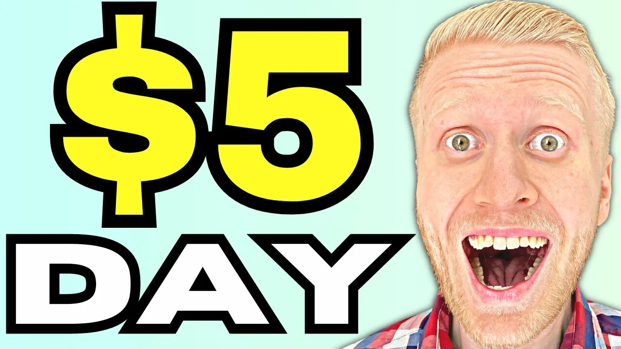 How To Make 5 Dollars a Day Online (NO SKILLS or EXPERIENCE Needed!!!)