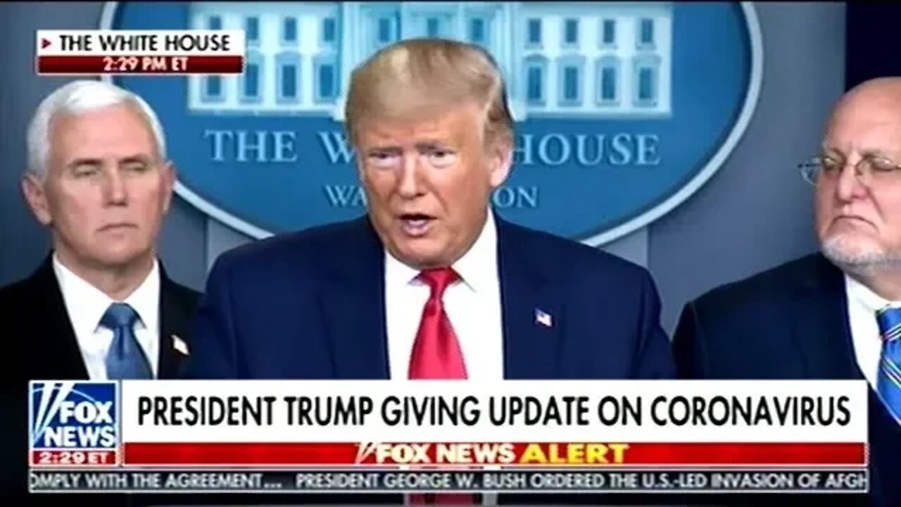 "You're Talking About 22 People Right Now!" President Trump Updates The Nation On Coronavirus