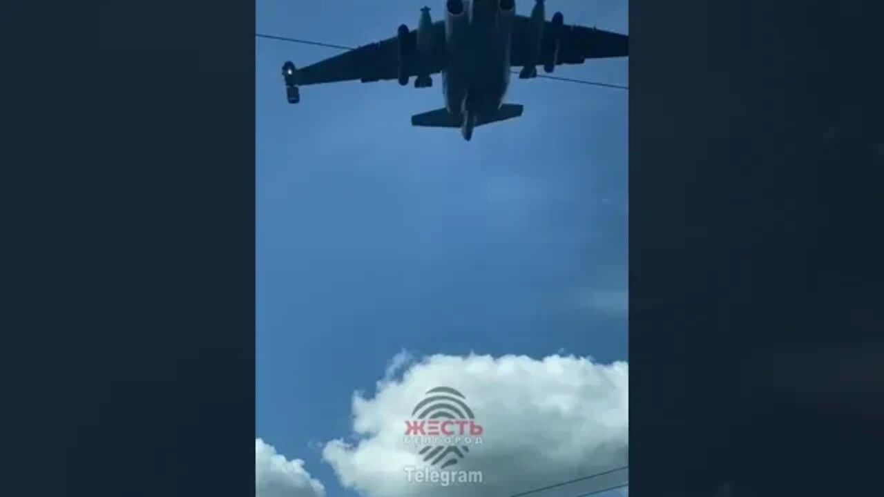 🇷🇺 Epic Passage Of Two Su-25 VKS In The Belgorod Region