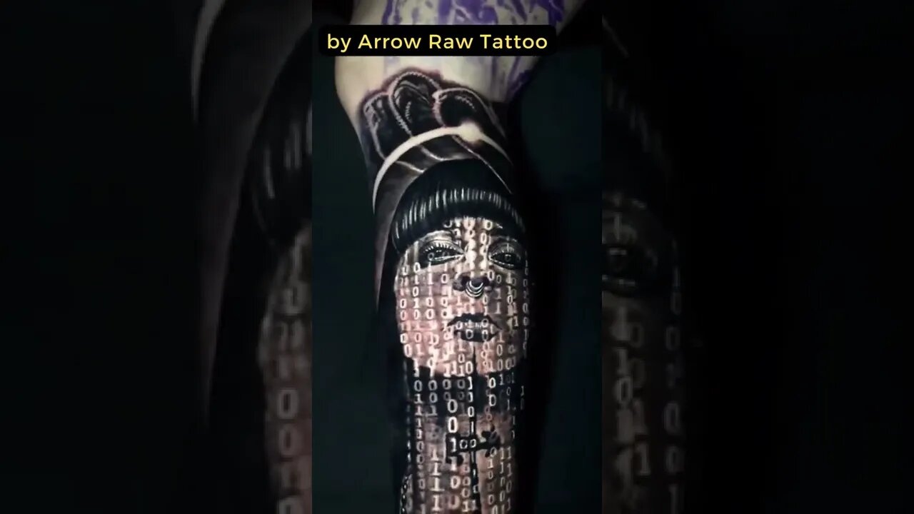 Stunning work by Arrow Raw Tattoo #shorts #tattoos #inked #youtubeshorts