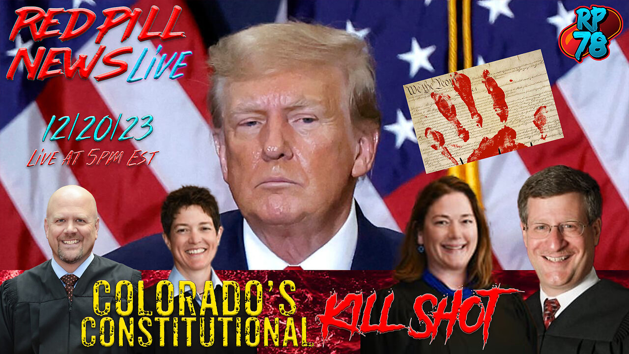 Activist CO Supreme Court Ignores Due Process In Trump Ballot Decision on Red Pill News