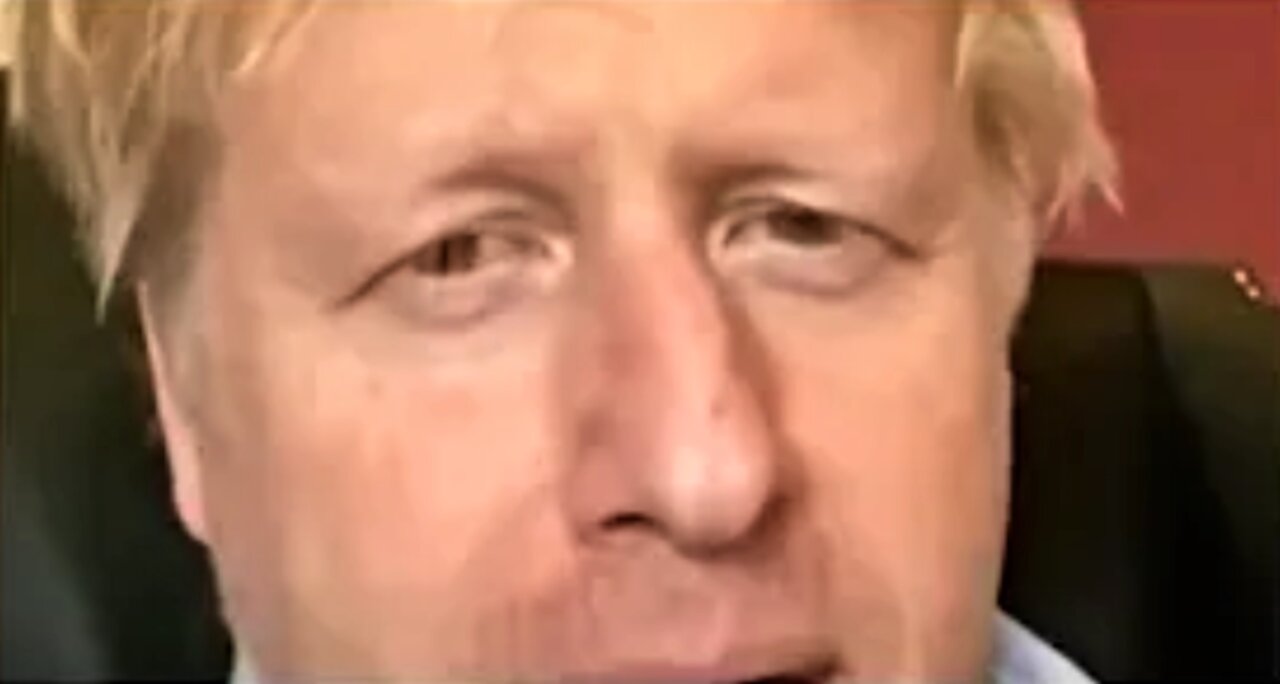 They Live!!! Boris Johnson Does Video In Which He Is Shown Sporting A Very Reptilian Looking Eye!*