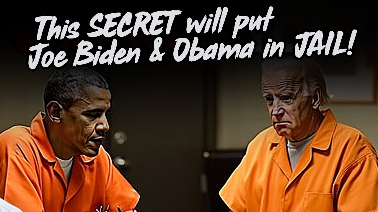 This SECRET will put Joe Biden & Obama in JAIL!