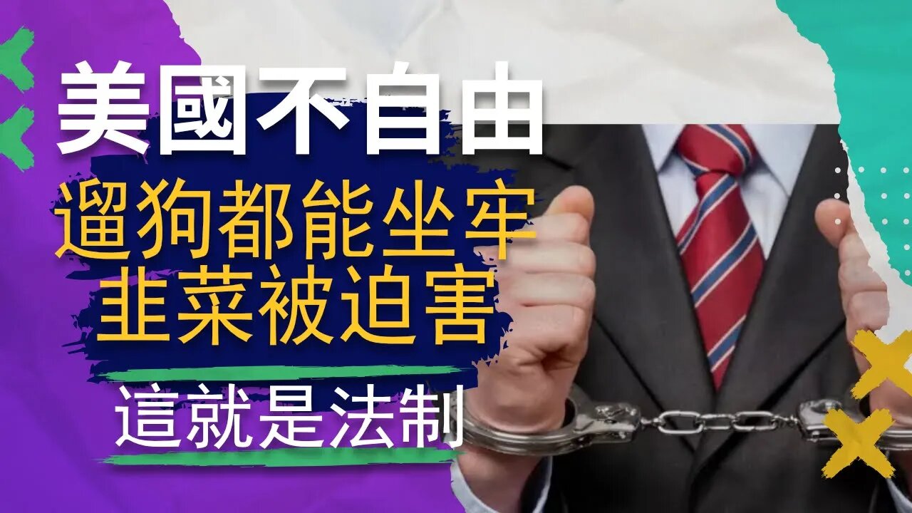 美國憲法序章 | 法制國家不自由,10歲小孩都能面臨刑事指控,法律是被用來害你的。