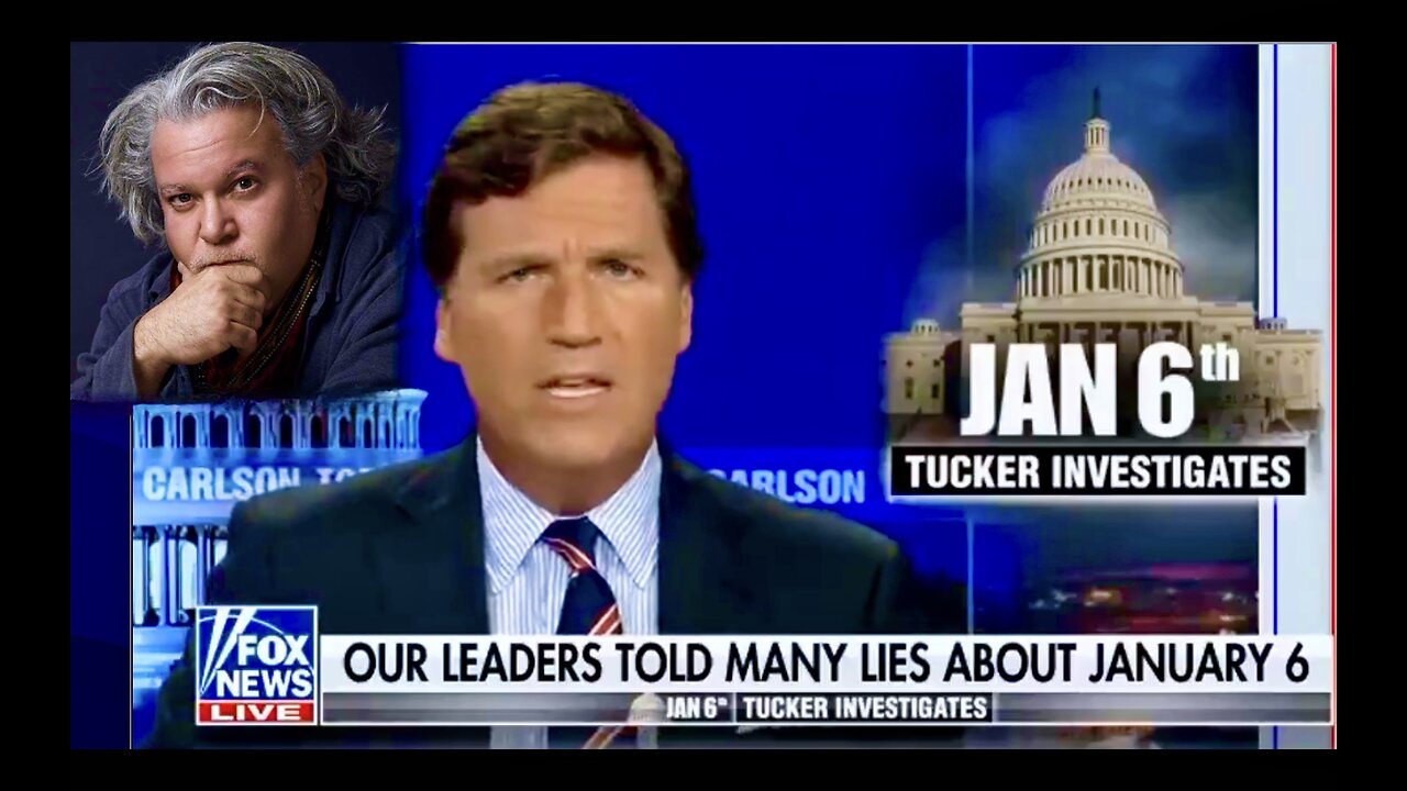 Tucker Carlson January 6 Footage Exposes How Khazarian Mafia Use Talmudic Lies To Destroy America