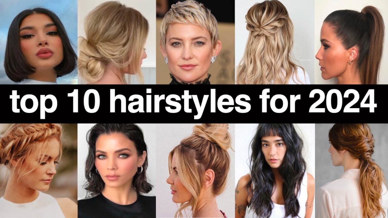 💇‍♀️ Top 10 Most Popular Women's Hairstyles for 2024