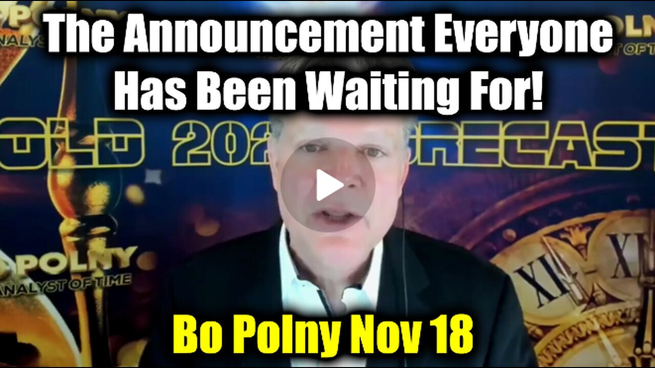 Bo Polny Nov 18 - The Announcement Everyone Has Been Waiting For!