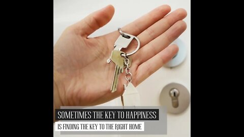 SOMETIMES THE KEY TO HAPPINESS