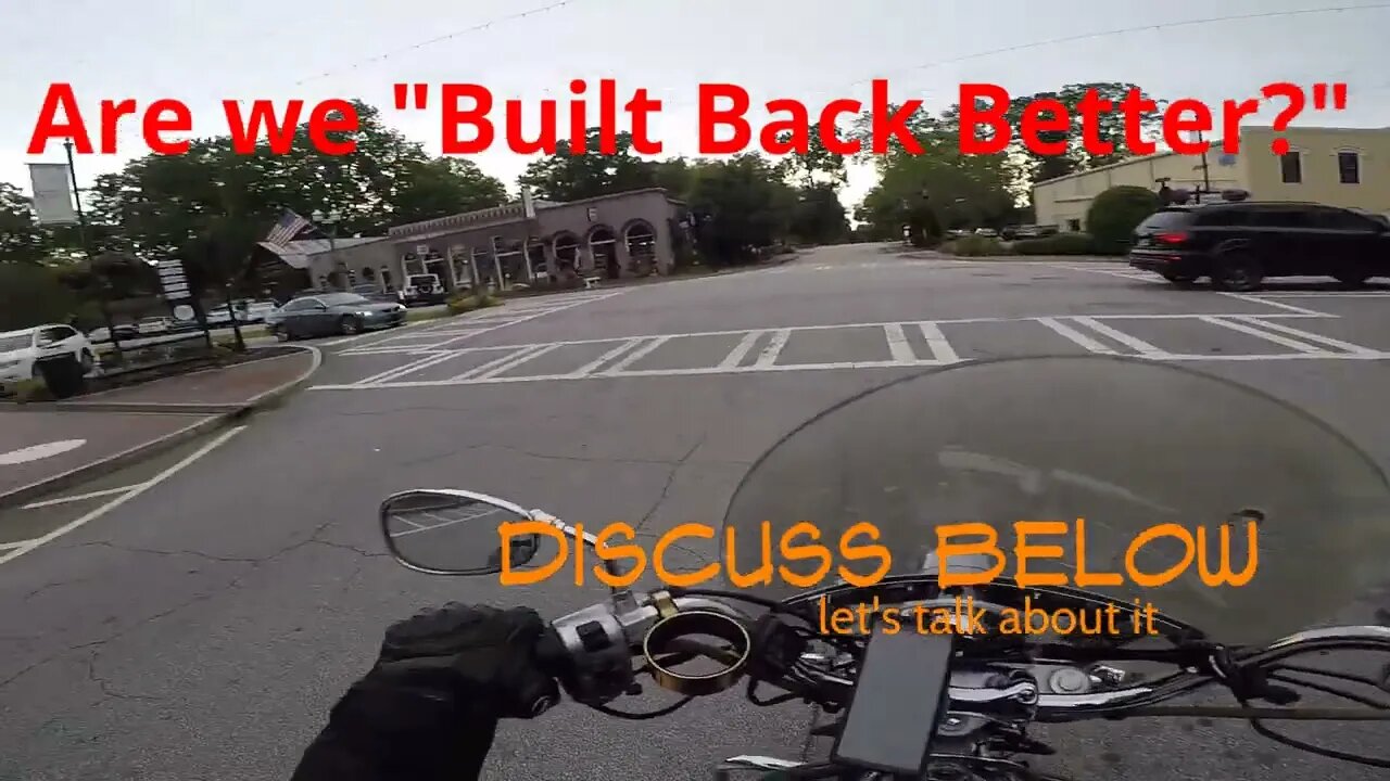 Are We "Built Back Better?"