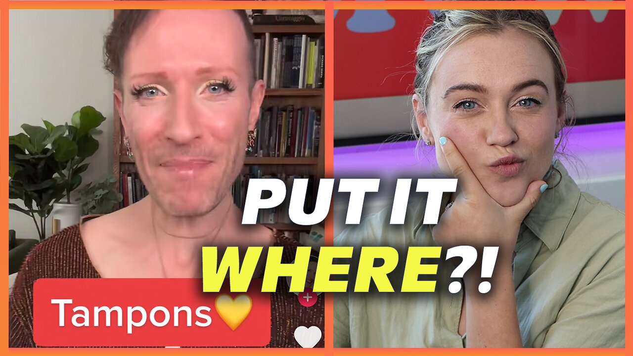 Aliens, Come Quick - Men Are Using Tampons?! | Isabel Brown LIVE