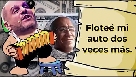 Tango del auto floteado.