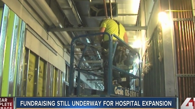 Fundraiser still underway for KU Hospital expansion