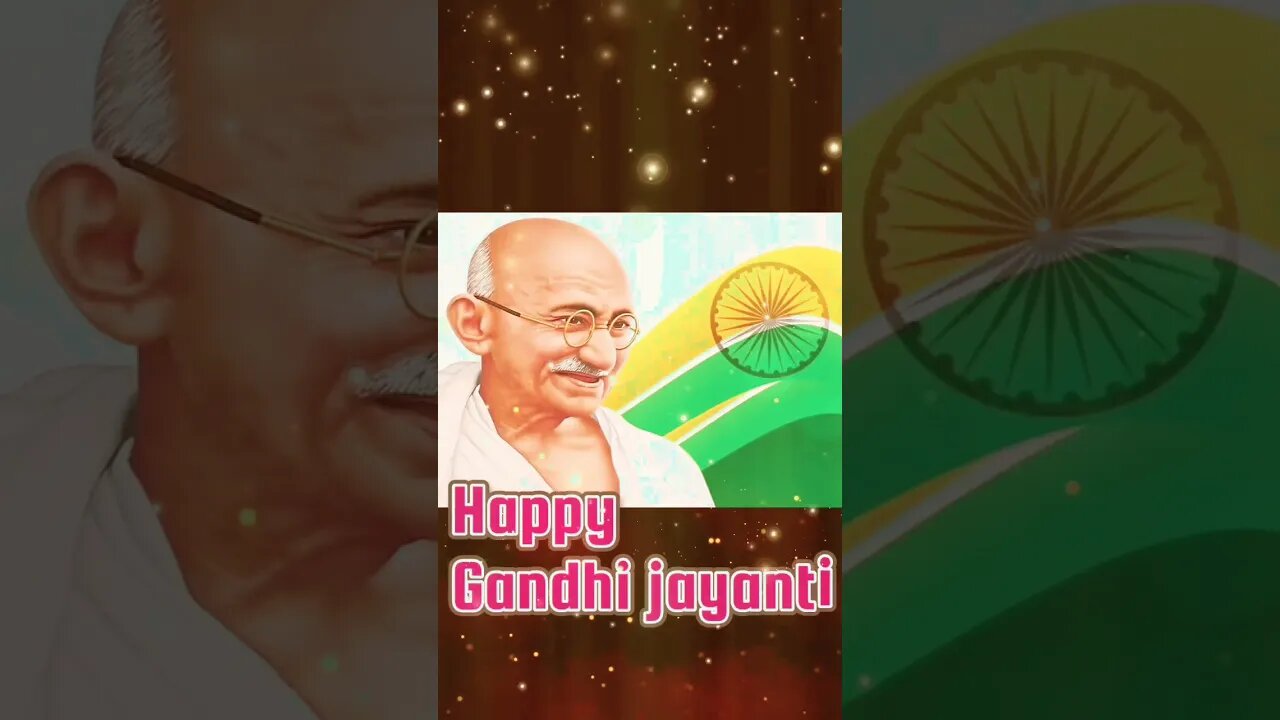 Happy Gandhi jayanti 2nd October #shorts #internationalviolenceday #nationalholiday #gandhijayanti