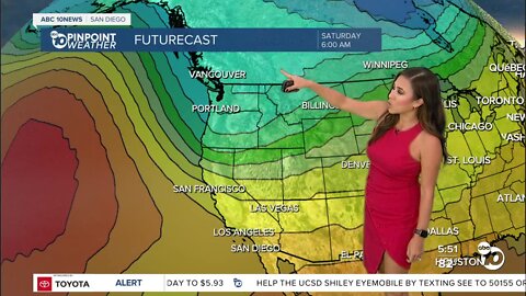 ABC 10News Pinpoint Weather with Weather Anchor Vanessa Paz