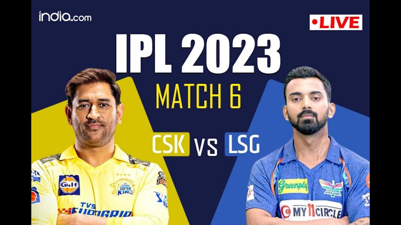 IPL 2023 Csk vs Lsg match full highlights in english