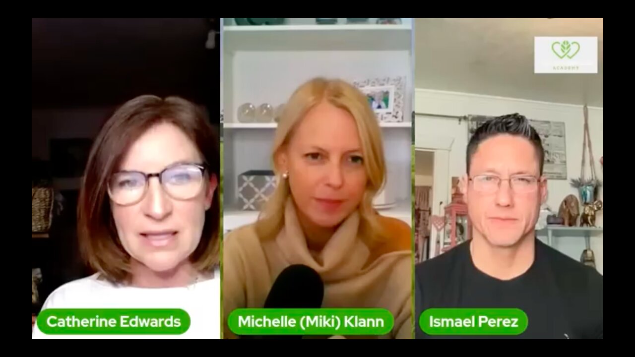 Ismael Perez, Michelle Klann & Catherine Edwards LIVESTREAM Q & A.