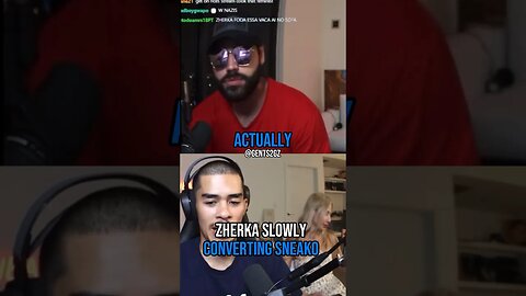 💥Zherka Slowly CONVERTING Sneako 👀@JonZherka #shorts