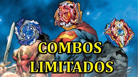 BEYBLADE SEM LIMITES: Testando Combos Limitados (ok, eles tem sim limites, desculpa, é brincadeira)