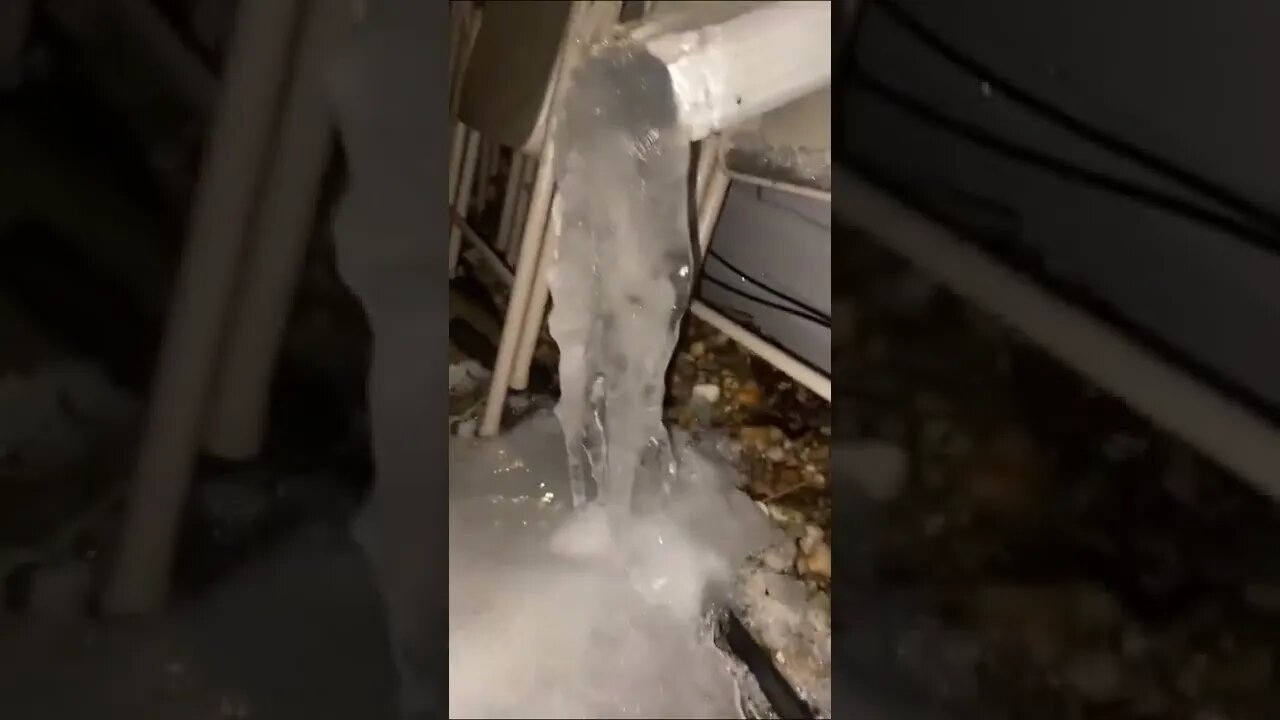 Ice Covered Gutter Falls Off Fail! #MegaFails