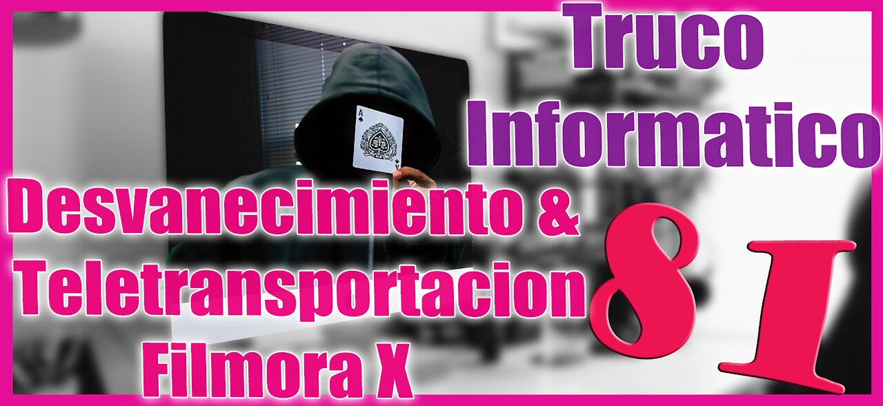 🆕 Lo que puedes hacer con Filmora X 🔥 Efecto TELETRANSPORTACION 🔥Truco Informático 81