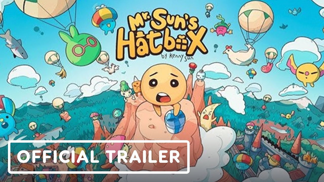 Mr Sun's Hatbox - Official Release Date and Nintendo Switch Announcement Trailer