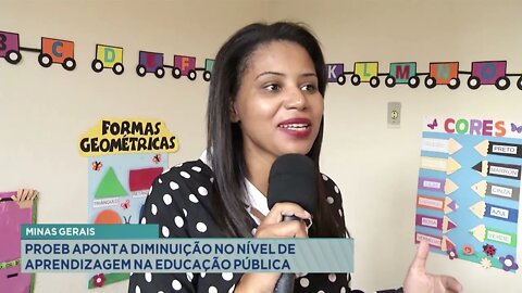 Minas Gerais: PROEB aponta diminuição no nível de aprendizagem na educação pública