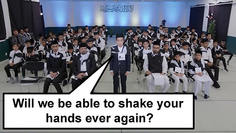 Will we be able to shake your hands ever again?