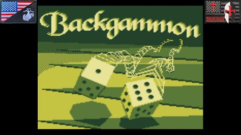 4-in-1 Fun Pak [Backgammon] (Nintendo Game Boy - 1992) [NA Version of "フォー・イン・ワン・ファン・パック"]