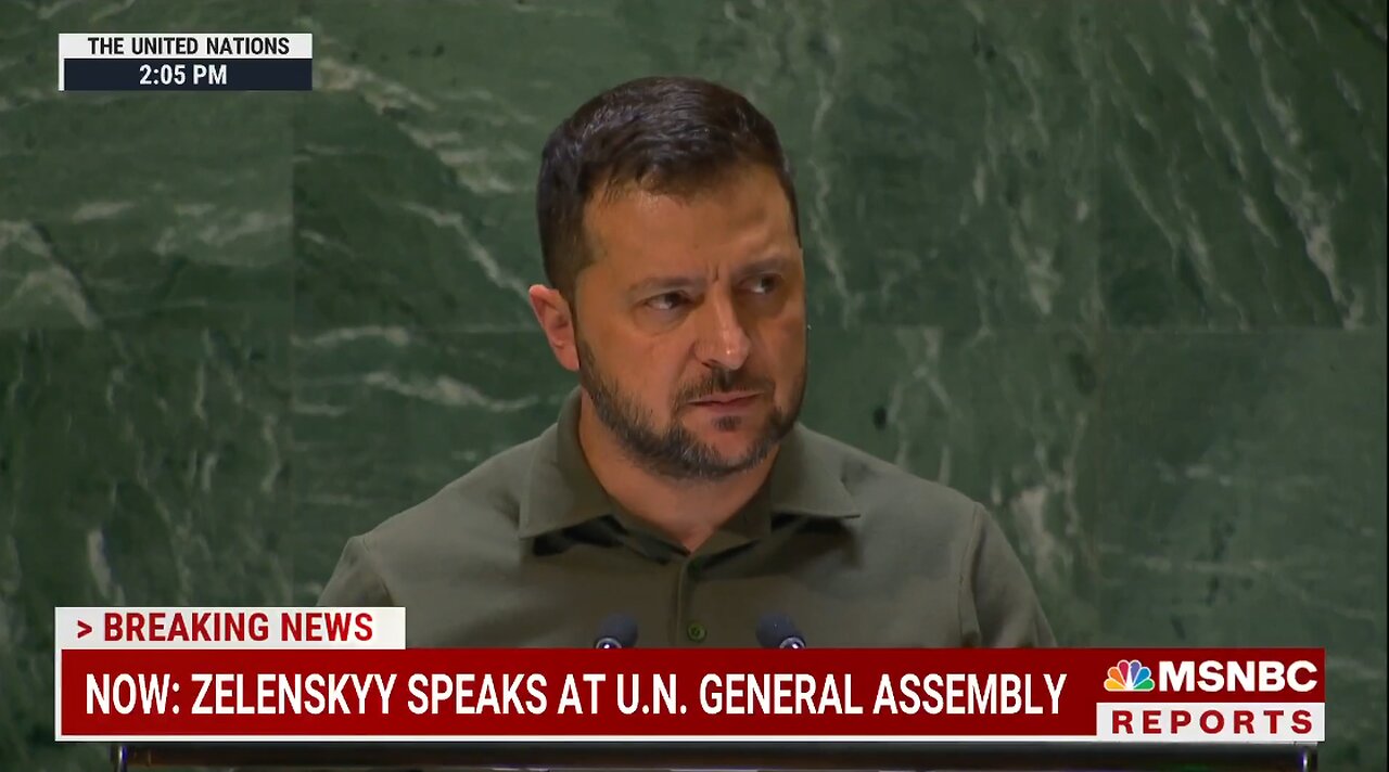 Ukrainian President Zelenskyy's Speech at U.N. General Assembly | 20 Sep, 2023.