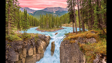 Canadian Rockies Waterfall ASMR