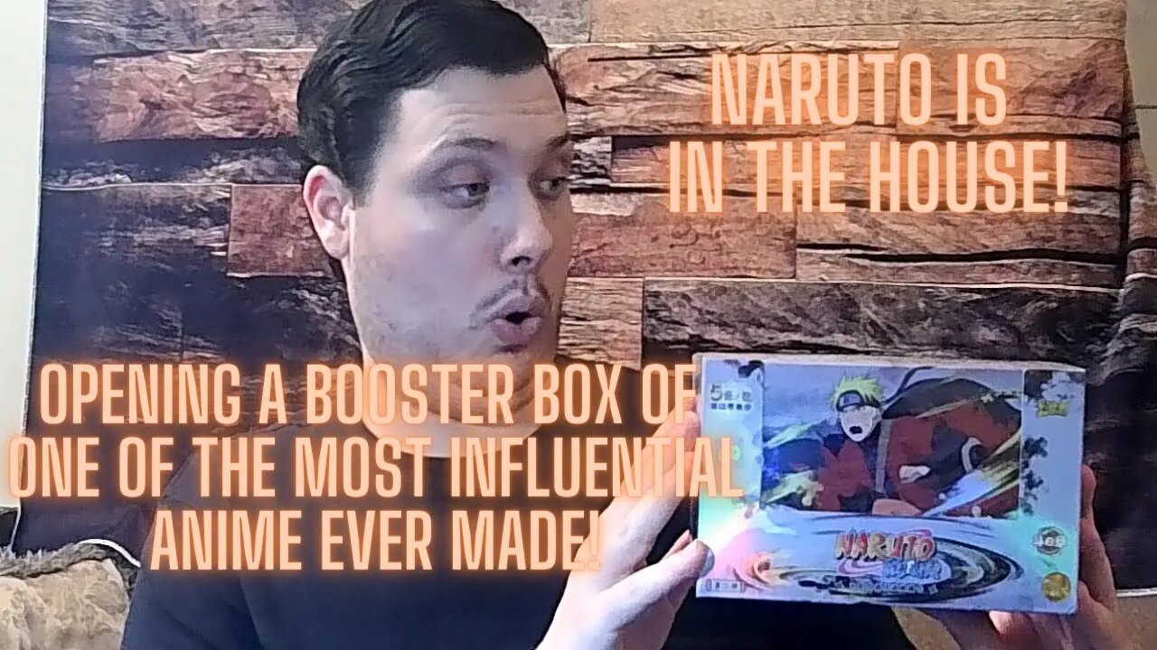 Opening a Naruto booster box!