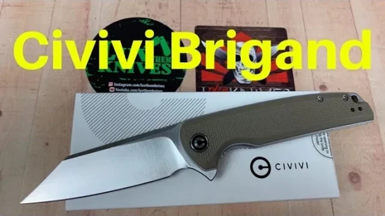 Civivi C909 Brigand G10 linerlock flipper knife. Including Disassembly